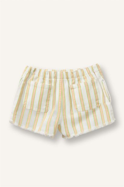 Gabardin Şort Kız Bebek