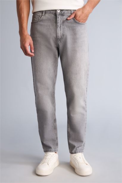 Slım Tapered Fıt Pantolon