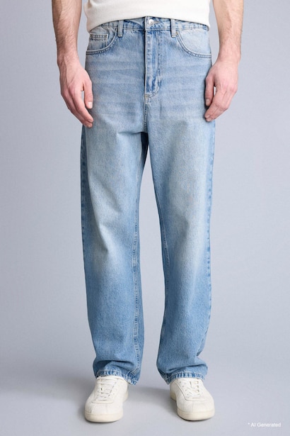 Baggy Fıt Jean