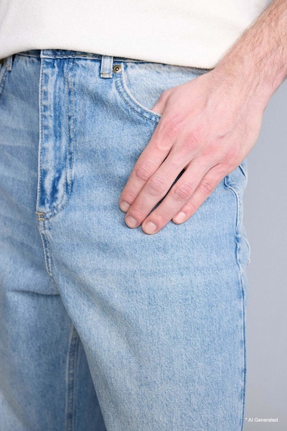 Baggy Fıt Jean