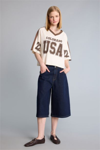 Oversize Fit Short Sleeve T-Shirt