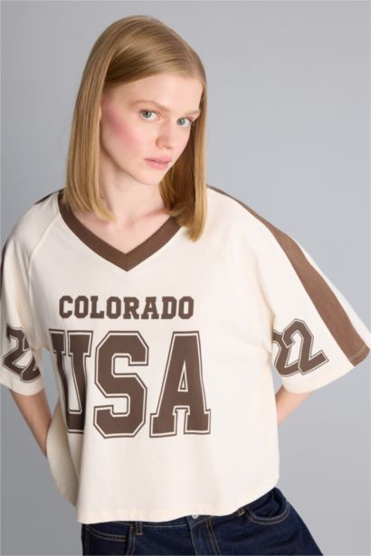 Oversize Fit Short Sleeve T-Shirt