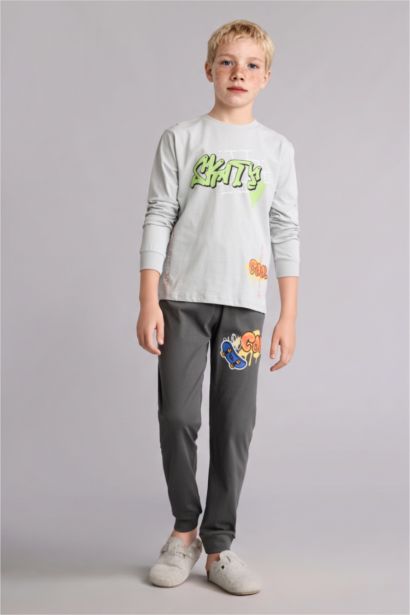 Regular Fit 2'Li Pijama Takımı Erkek Çocuk