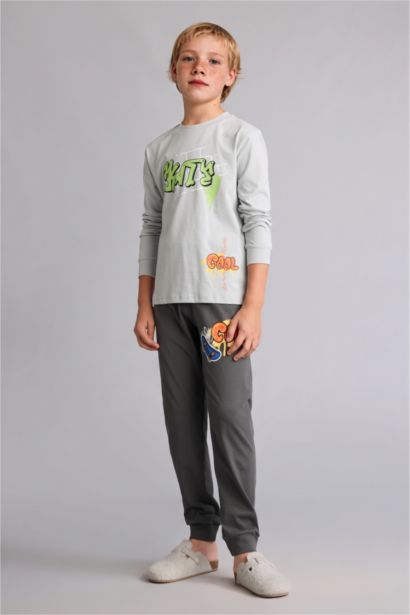 Regular Fit 2'Li Pijama Takımı Erkek Çocuk