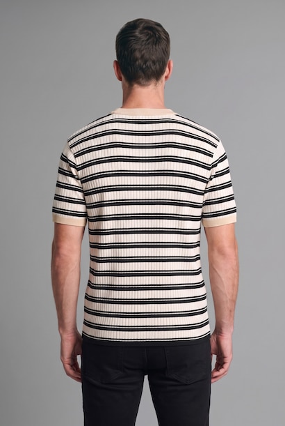 Relax Fit Knitwear Short Sleeve T-Shirt