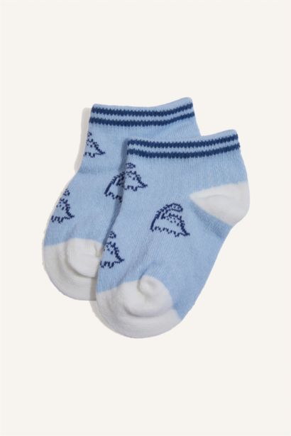 Baby Boy Printed 5 Piece Short Socks