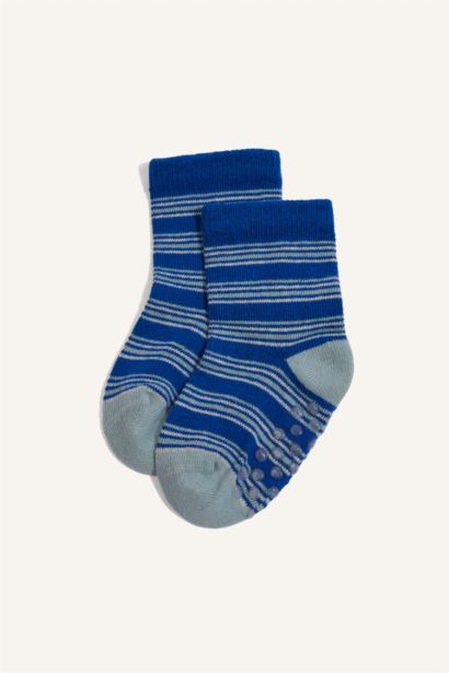 Baby Boy Printed 5 Piece Short Socks