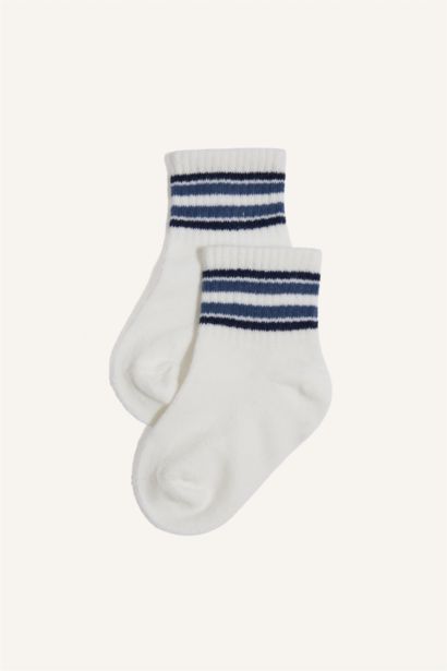 Baby Boy Printed 5 Piece Short Socks