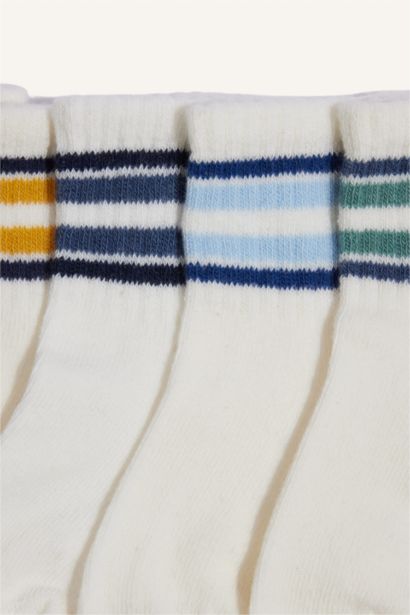 Baby Boy Printed 5 Piece Short Socks
