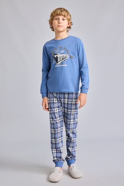 2 piece Regular Fit Knitted Pyjamas
