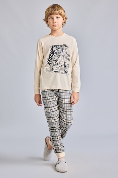 2 piece Regular Fit Knitted Pyjamas