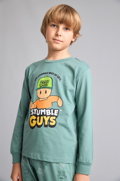 2 piece Regular Fit Knitted Pyjamas