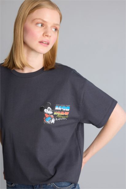 Disney Oversize Baskılı Tişört