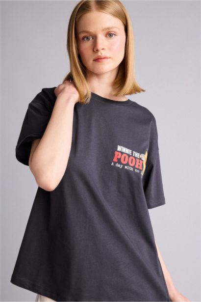 Wınnıe The Pooh Oversıze Baskılı Tişört