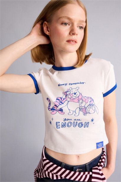 Wınnıe The Pooh Baskılı Kısa Kollu Tişört