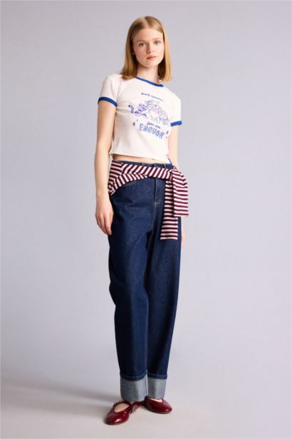 Wınnıe The Pooh Baskılı Kısa Kollu Tişört