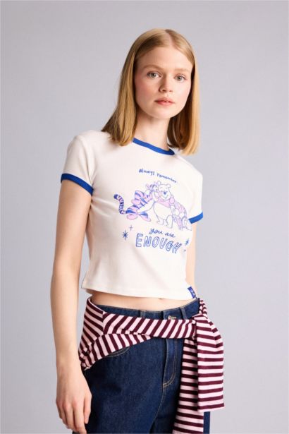 Wınnıe The Pooh Baskılı Kısa Kollu Tişört