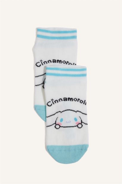 Hello Kitty Pamuklu 3'Lü Patik Çorap Kız Çocuk