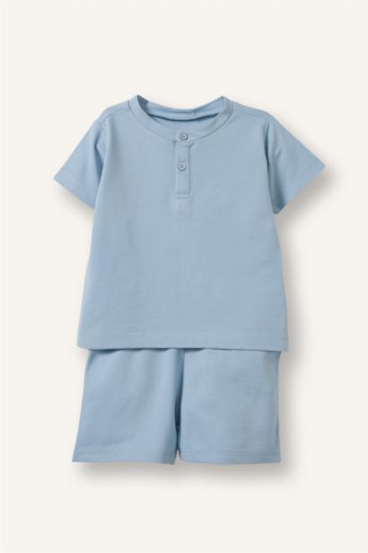 2'Li Basic Pijama Takım Erkek Bebek