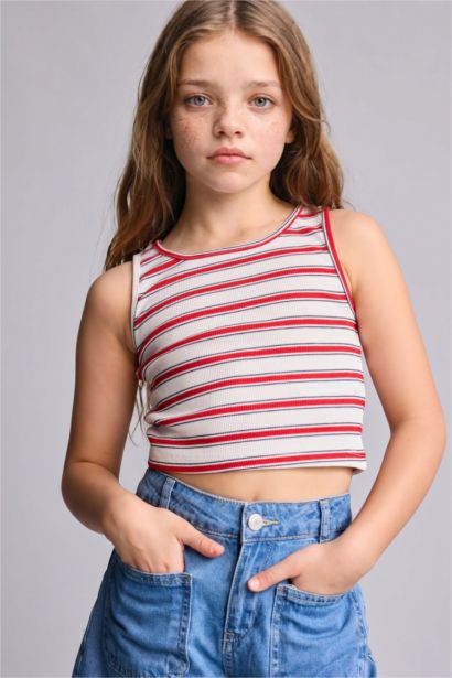 Girl Printed Ribana Tank Top