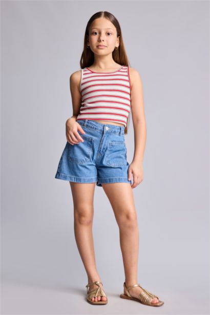 Girl Striped Tank Top