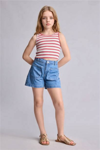 Girl Printed Ribana Tank Top