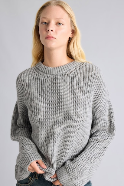 Pull à col rond Coupe régulière