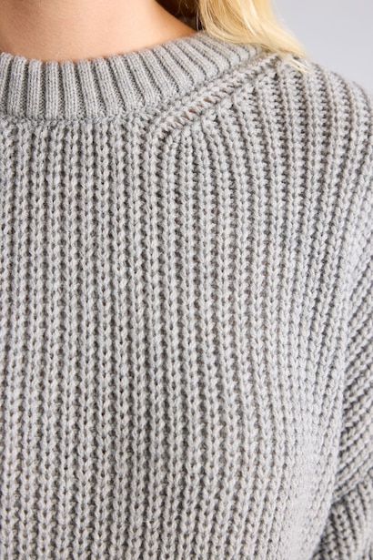 Pull à col rond Coupe régulière