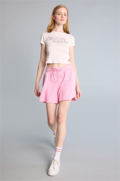 Slim Fit Ribana Short Sleeve T-Shirt