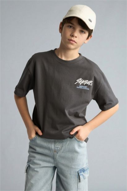 Oversize Fit Short Sleeve T-Shirt