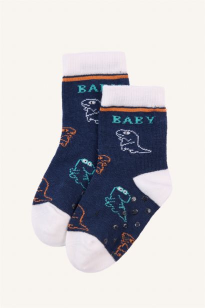 Baby Boy Printed 5 Piece Long sock