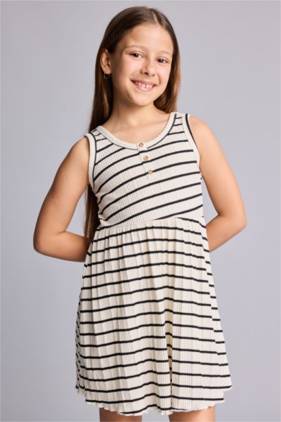 Sleeveless Knitted Dress
