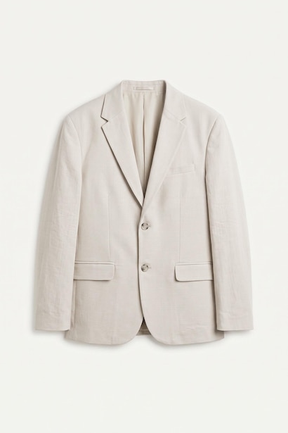 Regular Fit Pamuklu Blazer Ceket