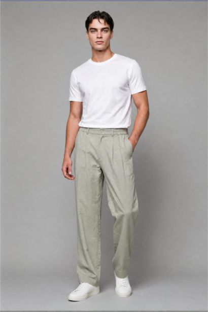 Wide Leg Trousers