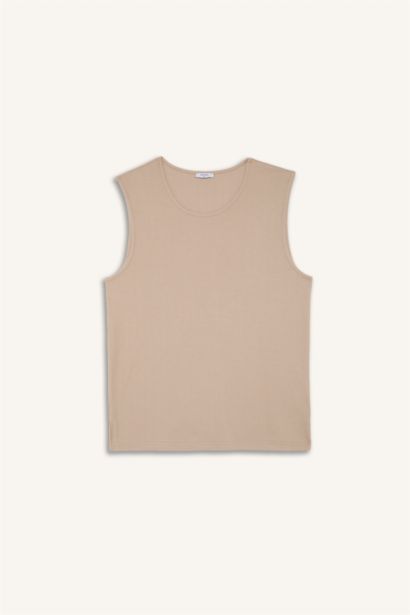 Regular Fit Crew Neck Tank Top