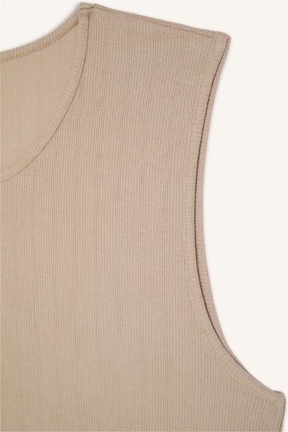 Regular Fit Crew Neck Tank Top