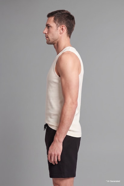 %100 Pamuk Regular Fit Atlet