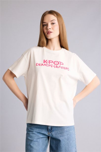 Oversıze K-Pop Lisanslı Tişört