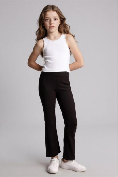 Standart Boy Krinkıl Tayt Kız Çocuk