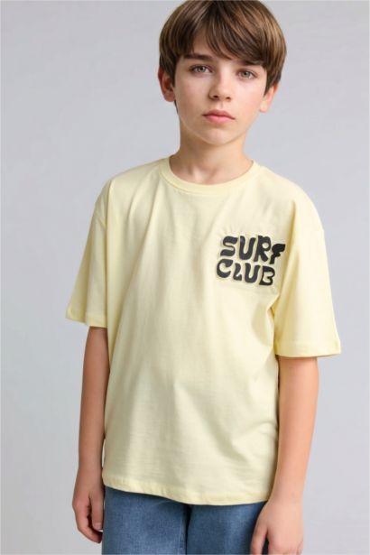 Boy Oversize Fit Short Sleeve T-Shirt