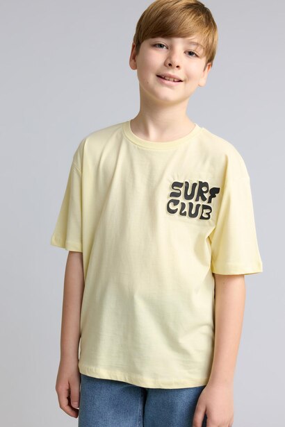 T-shirt oversize imprimé 100% coton pour garçon