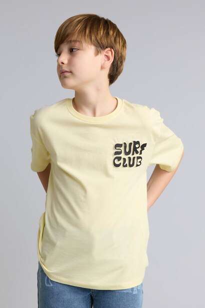 T-shirt oversize imprimé 100% coton pour garçon