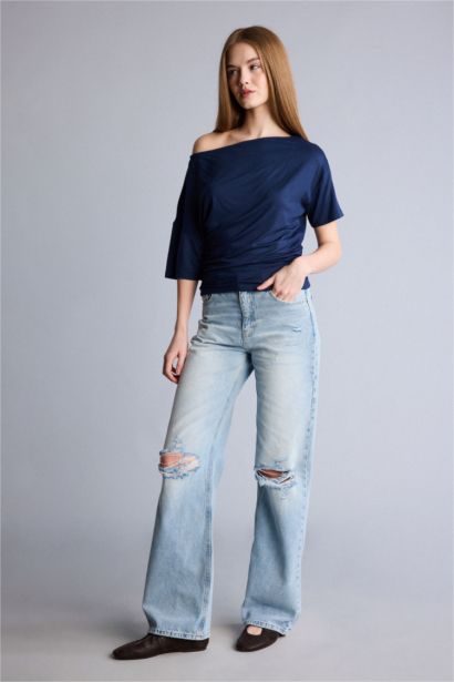 Loose Fıt kısa kollu tişört.