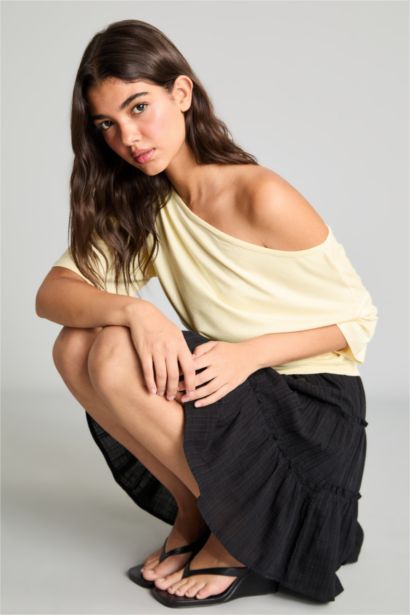 Loose Fit Kısa Kollu Tişört