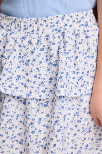 Girl Regular Fit Knitted Skirt
