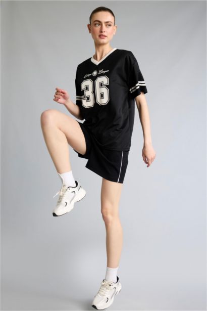 Standard Fit Sports Short Leg Modal Shorts