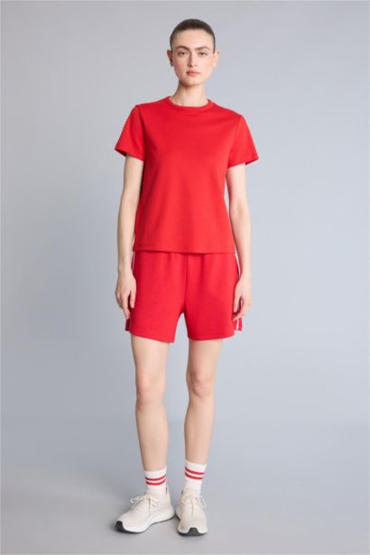 Standart Fit Sporcu Modal Şort