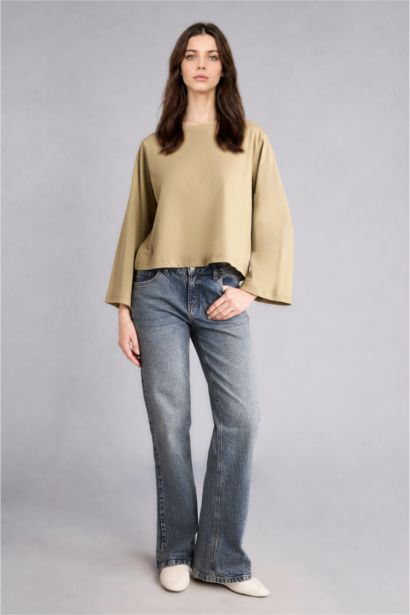 Relax Fit Long Sleeve Tunic
