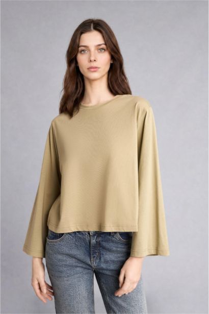 Relax Fit Long Sleeve Tunic