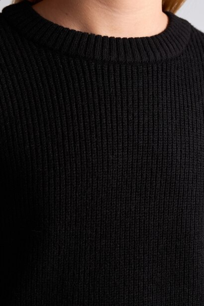 Pull à col rond pour fille Coupe régulière
